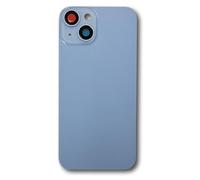 Smartex® Vitre Arriere Compatible avec iPhone 14 | Verre de Replacement Back Glass (Bleu)