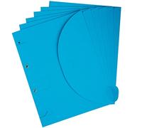 Smartfolder Bleu - Pack de 100 Pochettes de Rangement - format A4