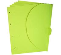 Smartfolder Jaune - Pack de 100 Pochettes de Rangement - format A4