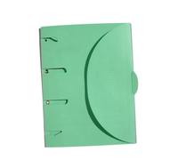 SMARTFOLDER Pack de 6 Pochettes de classement Pack Aloha vert