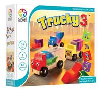 Smart Games – Jeu de puzzle préscolaire Trucky 3 – 48 défis – Dès 3 ans