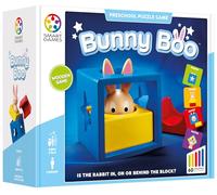 Smart Games – Puzzle en bois Lapin Boo – Jeu préscolaire de logique et résolution de problèmes