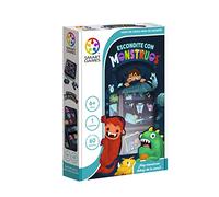SmartGames - Cachette avec Monstres | Jeu de Société pour Enfants de 6 Ans ou Plus
