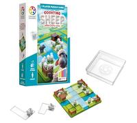 Smart Games - Compter les moutons - Jeu éducatif - Jeu de défi de logique et de pensée multi-niveaux - 1 joueur - Format voyage - Multilingue - 1 joueur - SG 452