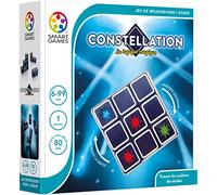 SmartGames - Constellation - Jeu de Réflexion - 80 Défis de Niveau Facile à Très Difficile - Trouve Les Couleurs des Etoiles - Livret de Solutions Inclus - 1 Joueur - De 6 à 99 Ans