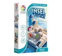 SmartGames Évasion de l'île : Jeu de Puzzle pour 1 Joueur