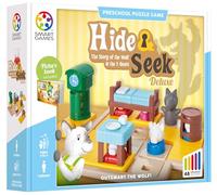 SmartGames - Hide & S eluxe, jeu de puzzle préscolaire avec 48 défis, 3 à 7 ans
