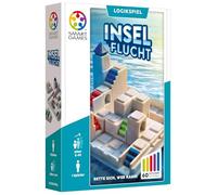 SmartGames Évasion de l'île : Jeu de Puzzle pour 1 Joueur