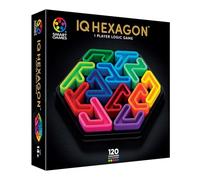 SmartGames - Jeu de puzzle IQ Deluxe Hexagon - 120 défis - Dès 14 ans