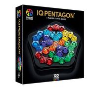 SmartGames - IQ Deluxe Pentagone, Jeu de Puzzle avec 120 défis, à partir de 14 Ans