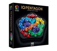 SmartGames - IQ Deluxe Pentagone, Jeu de Puzzle avec 120 défis, à partir de 14 Ans