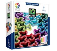 SmartGames IQ Matrix | Jeu de Logique pour Âge 7+ | 120 Défis | Jeu de Réflexion Solo | Version Multilingue