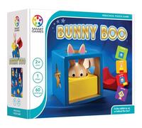 Smart Games – Puzzle en bois Lapin Boo – Jeu préscolaire de logique et résolution de problèmes
