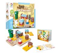 SmartGames Le Loup et Les 7 Chevreaux | Jeux de Logique | Jeu pour Enfant | 48 Défis | Jeu de Réflexion | 1 Joueur | De 3 à 7 Ans | Version Française