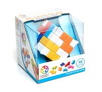 SmartGames - Plug & Play Puzzler - Puzzle 3D Compact 6 Ans et Plus - 48 défis - Jeu de réflexion Enfant - Casse-tête Cube - Jeu Solo - Puzzle éducatif Portable - Activité de logique et Concentration