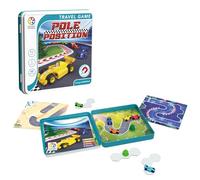 SmartGames - Pole Position, Jeu de Puzzle magnétique dans boîte métallique avec 48 défis, à partir de 7 Ans