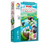 Smart Games – Casse-tête Pose moutons – 60 défis – Solo – Multicolore