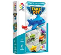 SmartGames – Jeu de puzzle Take Off – 1 joueur – 60 défis – Dès 5 ans