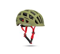Smartgyro Helmet Urban Army - Casque Urbain et Montagne pour vélos et trottinettes électriques, Taille M/L, Unisexe, Plusieurs ventilations, LED arrière