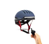 smartGyro Smart Helmet Pro - Casque Intelligent Pro avec Feu Stop Automatique, Clignotants, Haut-parleurs, Bluetooth, Taille M, EPS + PC, Batterie, Visière Avant, LEDs Avant et Arrière, Couleur Noir