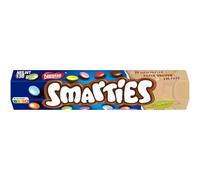 SMARTIES - Bonbons Chocolat Lait Fondant aux Couleurs Vives, Tube Pratique de 130g - Le Lot De 4