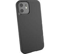 Smartish Apple iPhone 12 / 12 Pro (6,1") Slim étui coque - Gripmunk - Housse fine (soie)[légère + protectrice] - noire