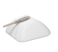 Smartish - Cable Wrangler - Support de câble avec clips magnétiques - Pour gestion des câbles de bureau, table de chevet ou table d'appoint - Cadeau de fêtes et surprise - Blanc (Snow Day White)
