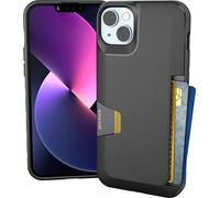 Smartish® Étui Portefeuille pour iPhone 14 Plus - Portefeuille Slayer Vol. 1 [Fin + Protecteur] Porte-Cartes de crédit - Étui pour Carte caché testé Contre Les Chutes Compatible avec Apple iPhone 14