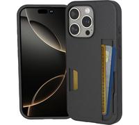 Smartish® Étui portefeuille pour iPhone 16 Pro - Portefeuille Slayer Vol. 2 [fin + protecteur] Porte-cartes de crédit avec béquille - Coque cachée testée contre les chutes compatible avec Apple iPhone