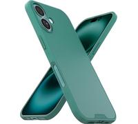 Smartish Gripmunk Coque aimantée pour iPhone 16, Compatible avec MagSafe, légère, Fine, antidérapante avec revêtement en Microfibre, Vert (So Jaded)