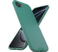 Smartish® Gripmunk Coque aimantée pour iPhone 16e 2025, Fine, légère et antidérapante avec revêtement en Microfibre, Vert (So Jaded)