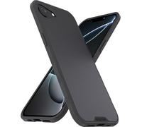 Smartish® Gripmunk Coque aimantée pour iPhone 16e 2025, Fine, légère et antidérapante avec revêtement en Microfibre, Noir (Black Tie Affair)