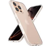 Smartish® Gripmunk Coque pour iPhone 16 Pro légère, Fine, résistante aux Chutes, antidérapante, Transparent (Clearly Clear)
