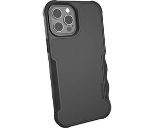 Smartish Silk Apple iPhone 12 Pro Max (6,7") Armor Case Coque - Gripzilla [Rugged + Protective] Slim Tough Grip Cover - Black Tie Affair Noir