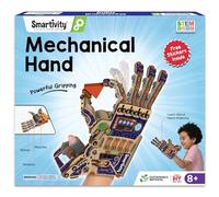 Smartivity Mechanical Hand STEM Steam Educational DIY Building Construction Activity Toy Game Kit, Easy Instructions, Experiment, Play, Learn Science Engineering Project 8+with opposable Thumb