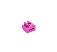 SMARTKEEPER / 10x Bloqueurs RJ45 avec 1x Clé Basic Fuchsia
