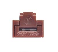 SmartKeeper Essential Lot de 100 bloqueurs de Ports RJ45 sans clé de Verrouillage Marron