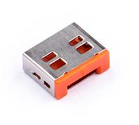 SmartKeeper Essential Lot de 100 bloqueurs de ports USB A Orange