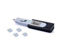 SmartKeeper – Bloqueur de port Mini USB‑B – Gris – Lot de 4 + clé