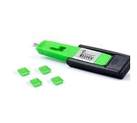 SmartKeeper UL04PKGN 4 x Mini USB B-Port BPort Blockers with 1 x Lock Key Mini Green SLSART-0114 SLSART0114 (SLSART-0114)