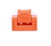 SMARTKEEPER Bloqueurs de ports RJ45 Essential sans clé de verrouillage Lot de 100 Orange