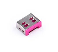 SMARTKEEPER Bloqueurs de port USB-A UL03P1PK – 10 pièces sans clé Rose (SLSART-0019)