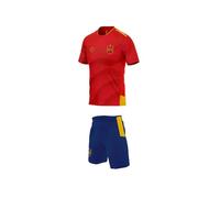 smartketing RFEF - Mini kit réplique de l'équipe espagnole de football - Maillot et pantalon de l'équipe espagnole pour enfants - 100% polyester - Équipe d'Espagne Euro 2024 - Taille 8