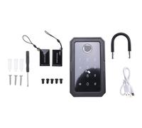 Smartkey Boîte de verrouillage intelligente sans fil pour clé de maison, boîte à clés électronique, application de code numérique, coffre-fort à clés Bluetooth pour hôte, installation facile, facile à