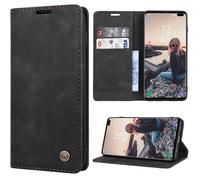 【SmartLegend】Coque Bumper Samsung Galaxy S10 Plus Housse Cuir Premium Flip Case Portefeuille Etui Noir