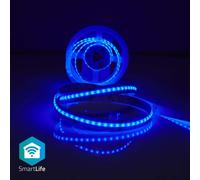 SmartLife LED-Remsa | Wi-Fi | RGB / Varm till cool vit | COB | 2,00 m | IP20 | 2700 - 6500 K | 860 lm | Android™ / IOS
