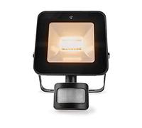 Projecteur smartlife Nedis noir avec detecteur wifi 20w ip65 Nedis WIFILOFS20FBK Noir G