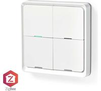 SmartLife Switch | Zigbee 3.0 | Support mural | Android™ / IOS | Plastique | Blanc