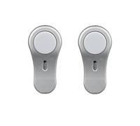 Smartlight 7000.001 Lot de 2 Lampes Ovale Ultra Compacte Encastré pour Meuble avec Détecteur de Mouvement 12 V