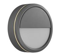 SMARTLIGHT AVA IP54 plafonnier Aluminium-plastique Gris LED integrée 2700K - Nordlux 2019016010